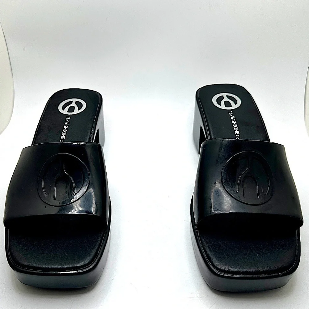 WISHBONE - Leslie heeled mules size US 6 - Picture 7 of 15